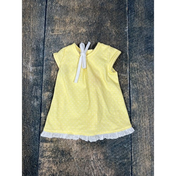 Lexi Rose Made To Match 18” Doll Clothes, Matches Omi Jo Yellow Dot House Tunic! - Picture 1 of 5